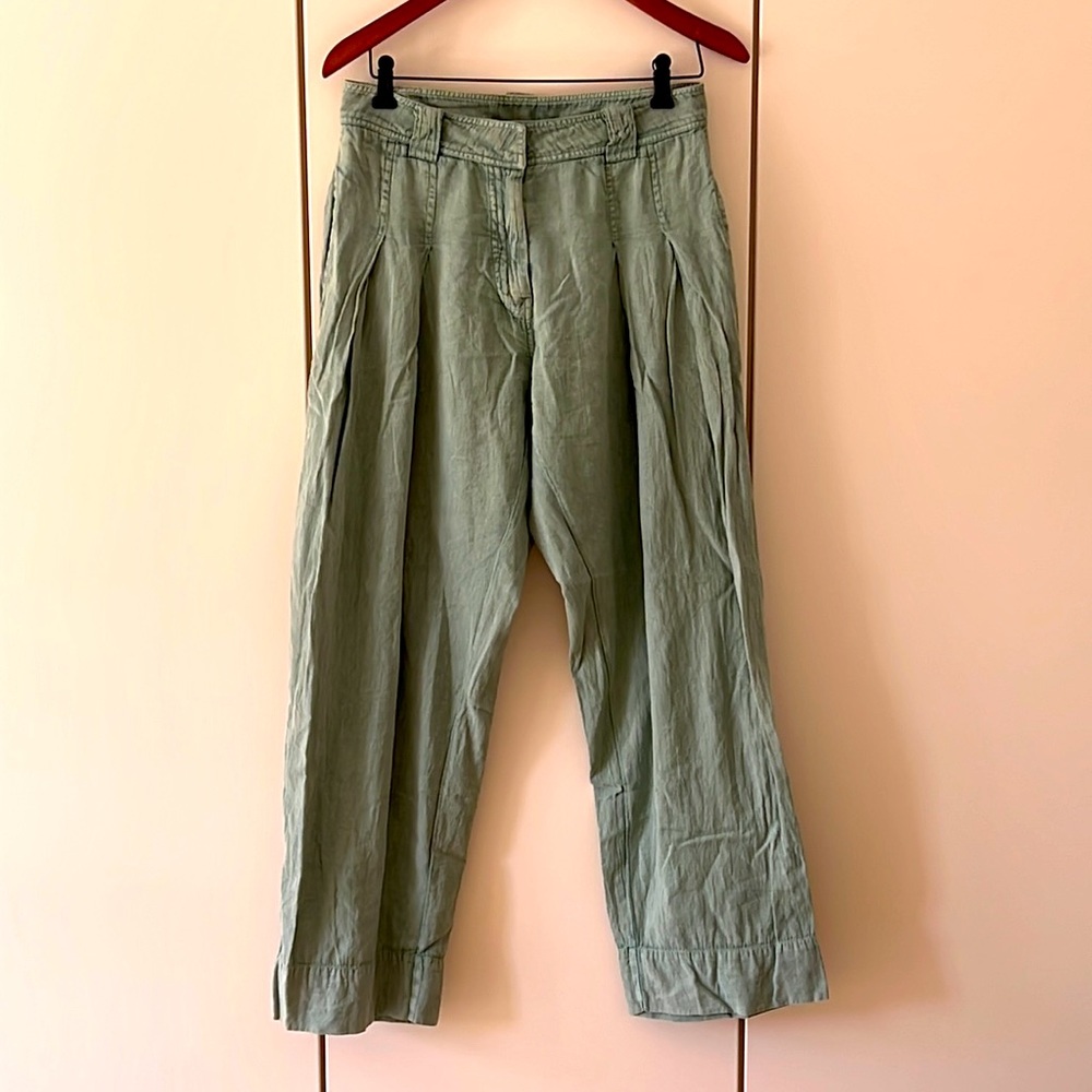 Free People baggy linen pants